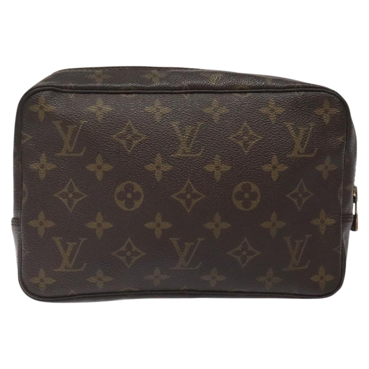 LOUIS VUITTON Monogram Trousse Toilette 23 Clutch Bag M47524 LV Auth fm4640