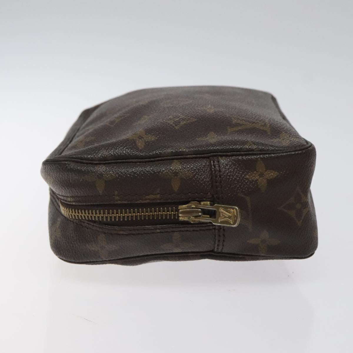 LOUIS VUITTON Monogram Trousse Toilette 23 Clutch Bag M47524 LV Auth fm4640