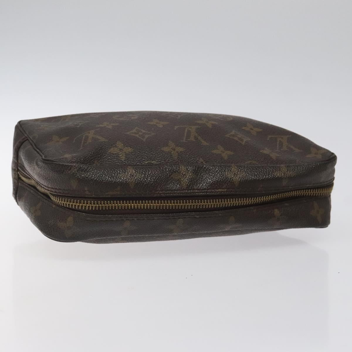 LOUIS VUITTON Monogram Trousse Toilette 23 Clutch Bag M47524 LV Auth fm4640