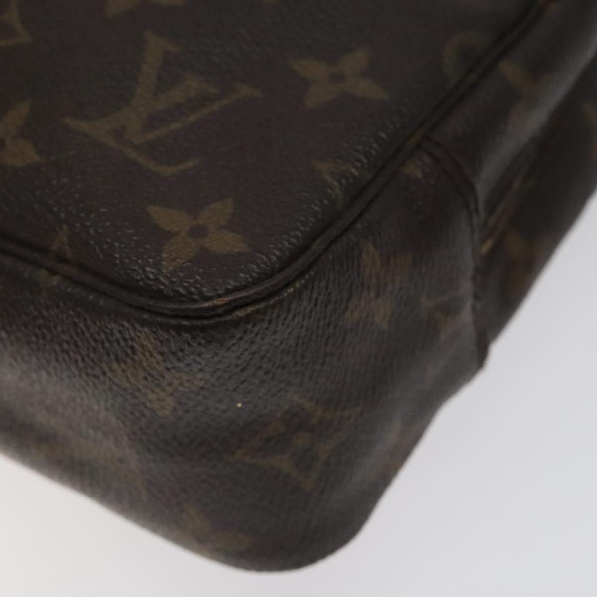 LOUIS VUITTON Monogram Trousse Toilette 23 Clutch Bag M47524 LV Auth fm4640