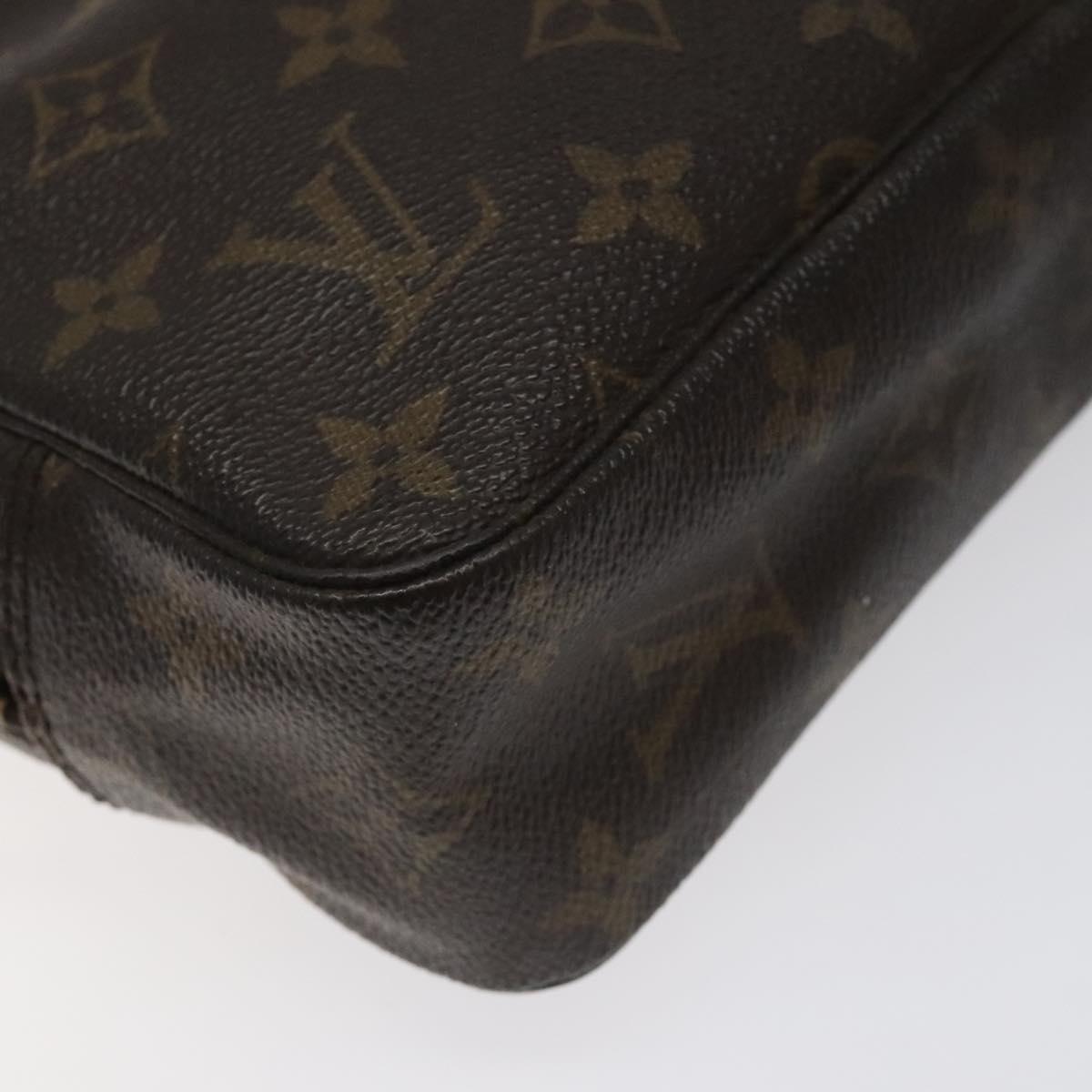 LOUIS VUITTON Monogram Trousse Toilette 23 Clutch Bag M47524 LV Auth fm4640