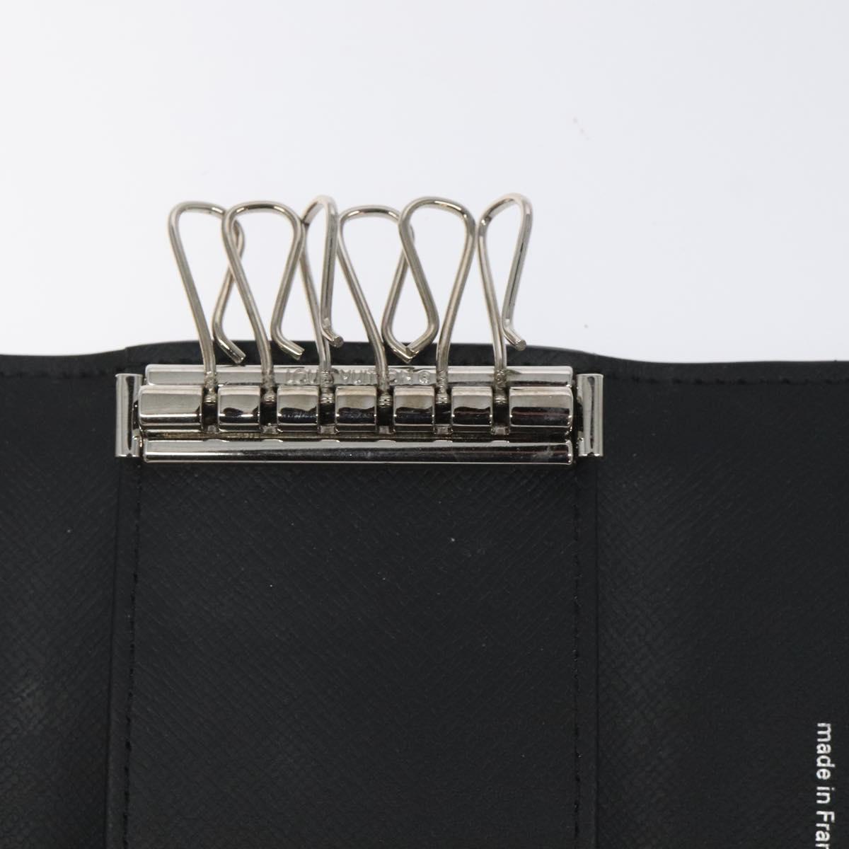 LOUIS VUITTON Monogram Eclipse Multicles6 Key Case M82603 LV Auth fm4644