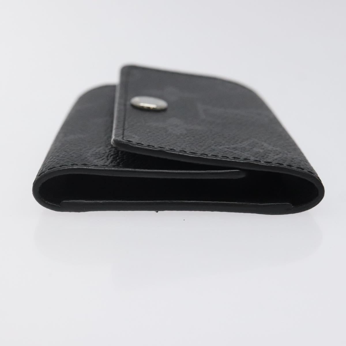 LOUIS VUITTON Monogram Eclipse Multicles6 Key Case M82603 LV Auth fm4644