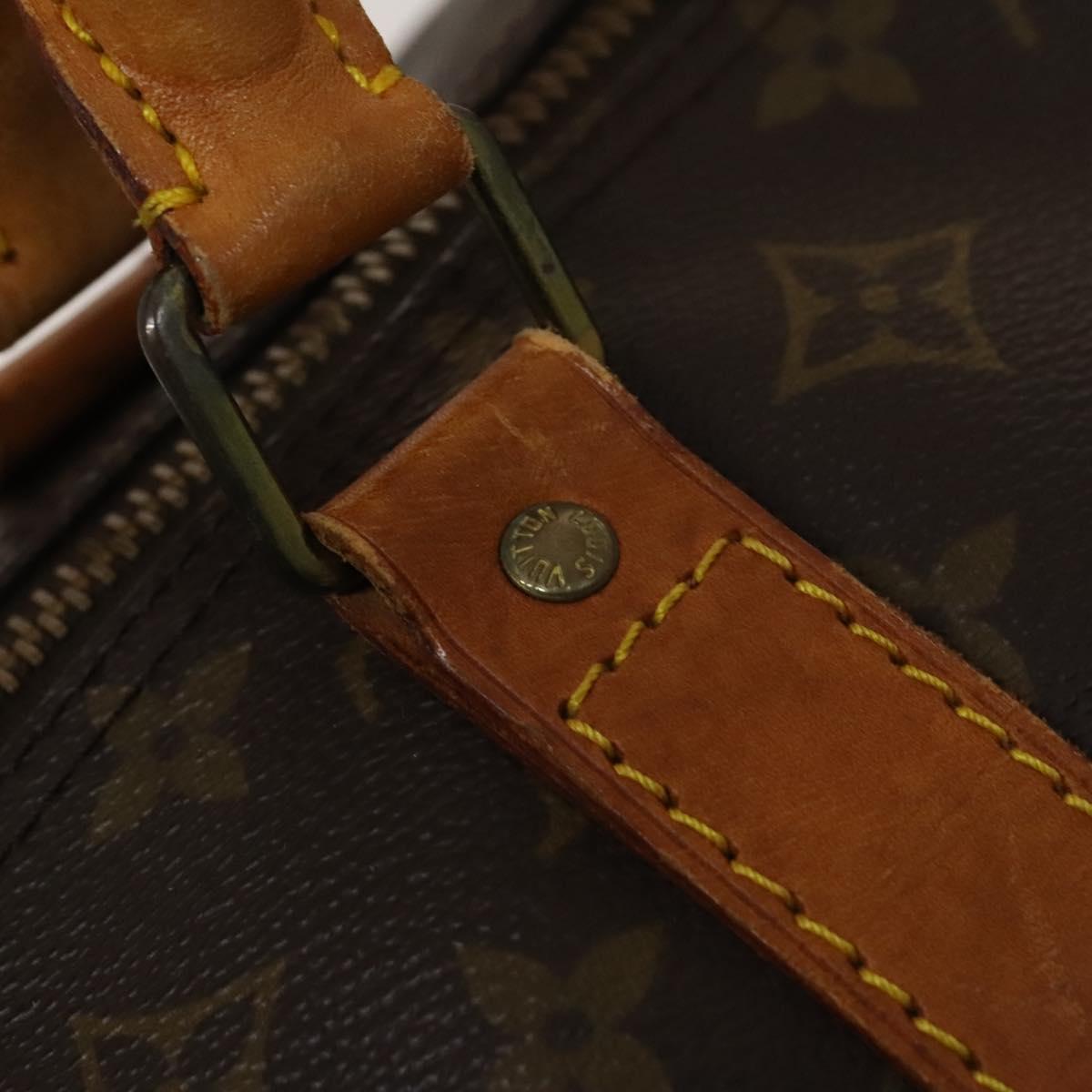 LOUIS VUITTON Monogram Keepall 60 Boston Bag M41422 LV Auth fm4719