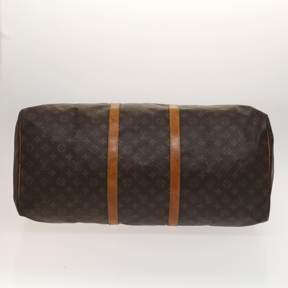 LOUIS VUITTON Monogram Keepall 60 Boston Bag M41422 LV Auth fm4719