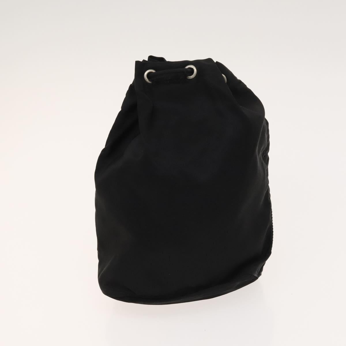 PRADA Hand Bag Nylon Leather 3Set Pink Black Auth fm4723