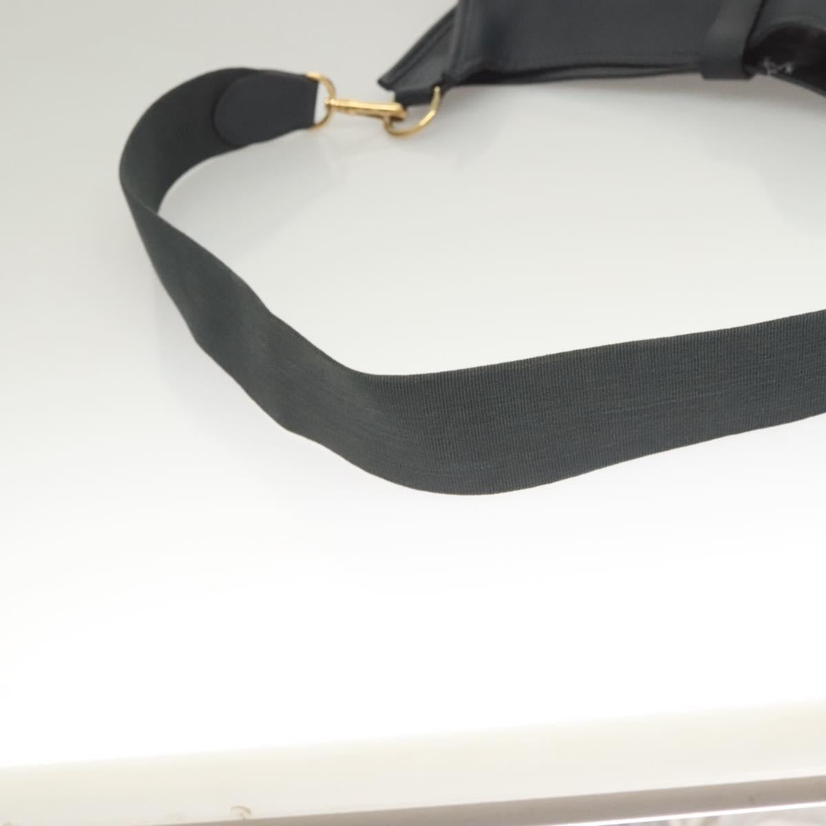 HERMES Evelyn 1 GM Shoulder Bag Courchevel Navy Auth fm4738