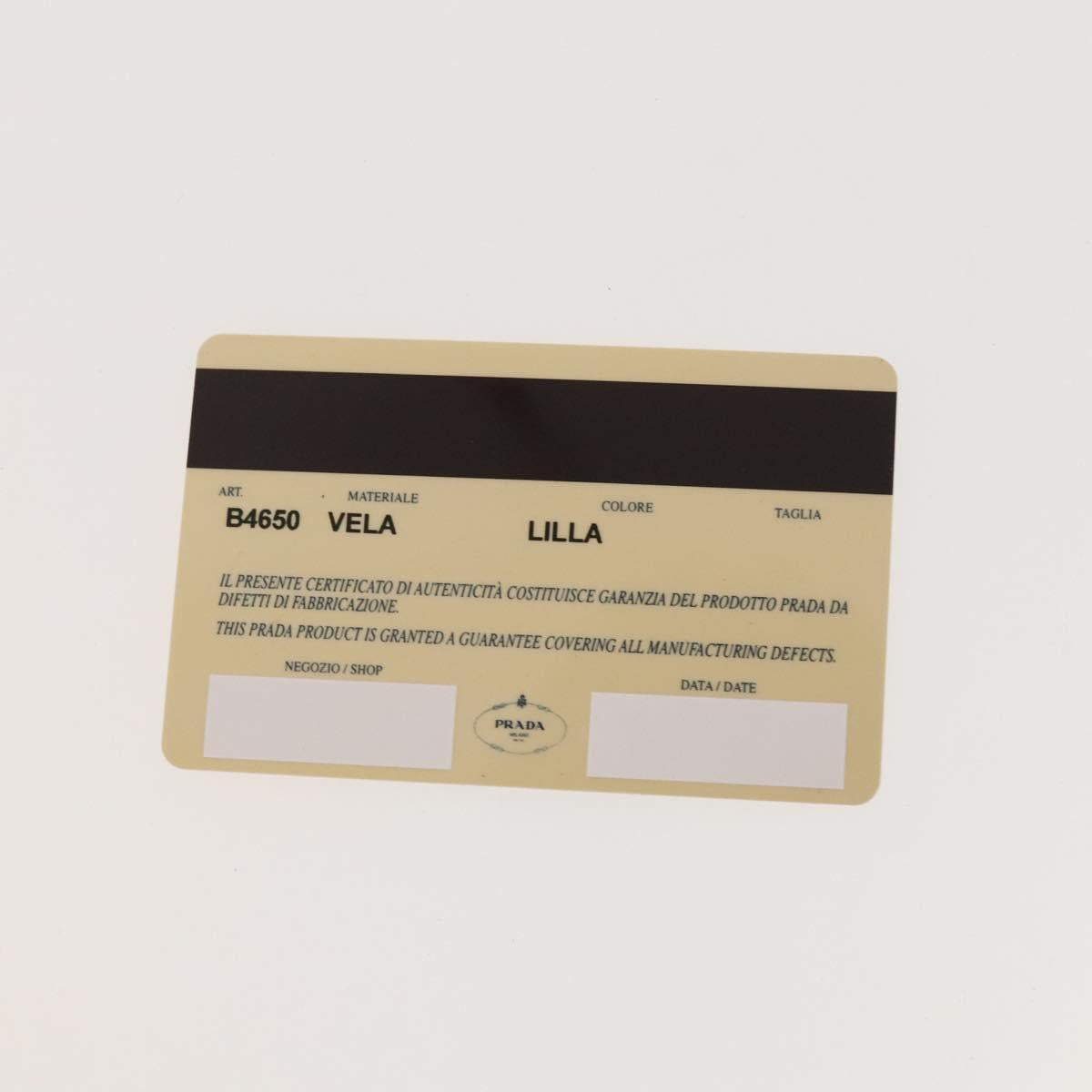 PRADA Backpack Nylon Pink Silver Auth fm4758