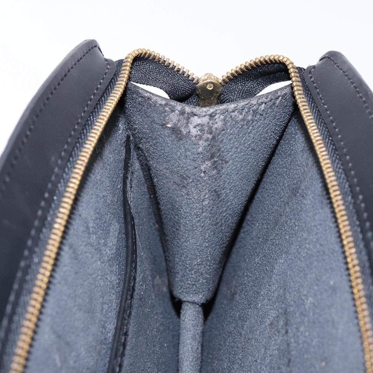 LOUIS VUITTON Epi Trousse Crete Pouch Black M48402 LV Auth fm4830