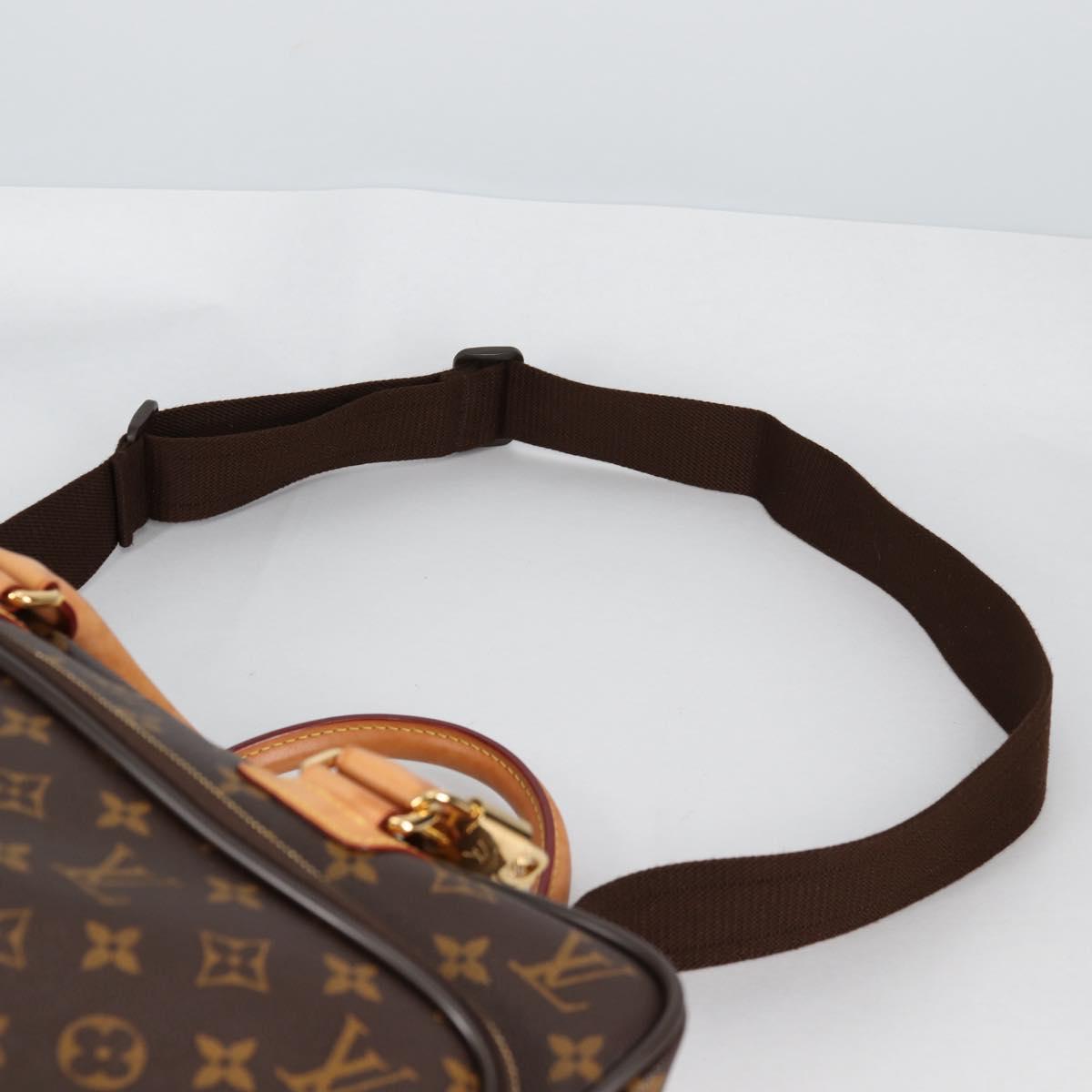 LOUIS VUITTON Monogram Ikar Business Bag M23252 LV Auth fm4836