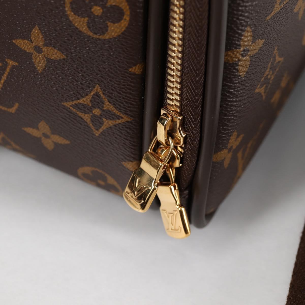 LOUIS VUITTON Monogram Ikar Business Bag M23252 LV Auth fm4836
