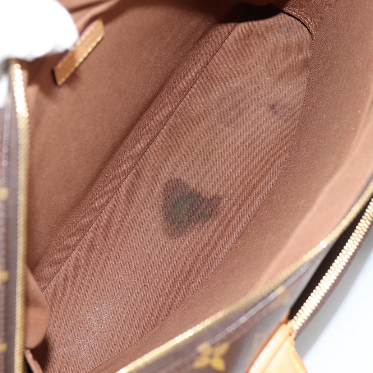 LOUIS VUITTON Monogram Ikar Business Bag M23252 LV Auth fm4836