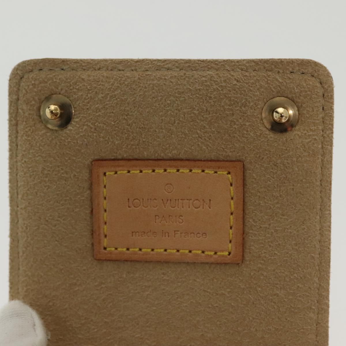 LOUIS VUITTON Monogram Jewelry case Jewelry Box LV Auth fm4851