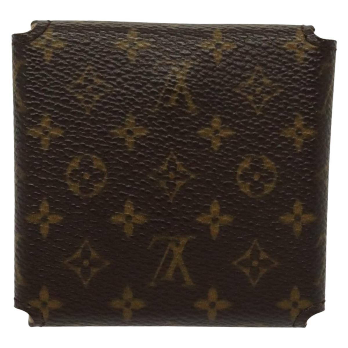 LOUIS VUITTON Monogram Jewelry case Jewelry Box LV Auth fm4851