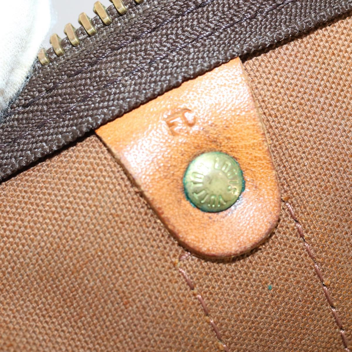 LOUIS VUITTON Monogram Keepall Bandouliere 60 Boston Bag M41412 LV Auth fm4854