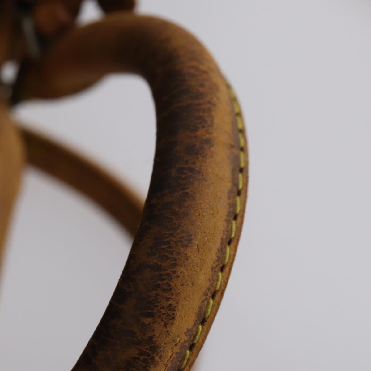 LOUIS VUITTON Monogram Keepall Bandouliere 60 Boston Bag M41412 LV Auth fm4855