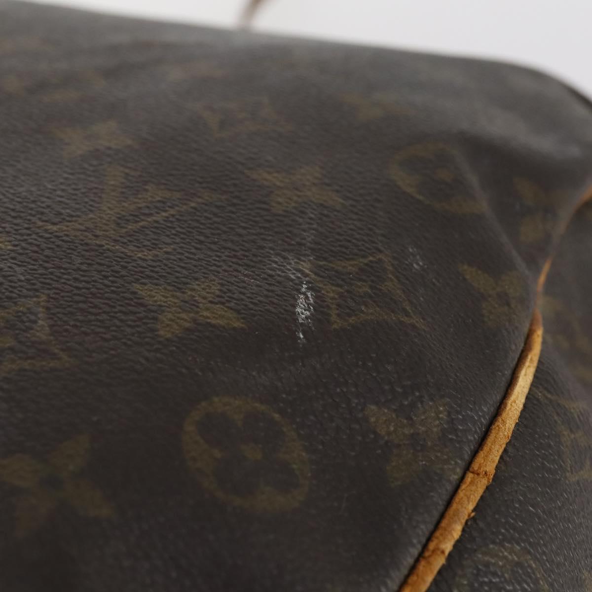 LOUIS VUITTON Monogram Keepall Bandouliere 60 Boston Bag M41412 LV Auth fm4855