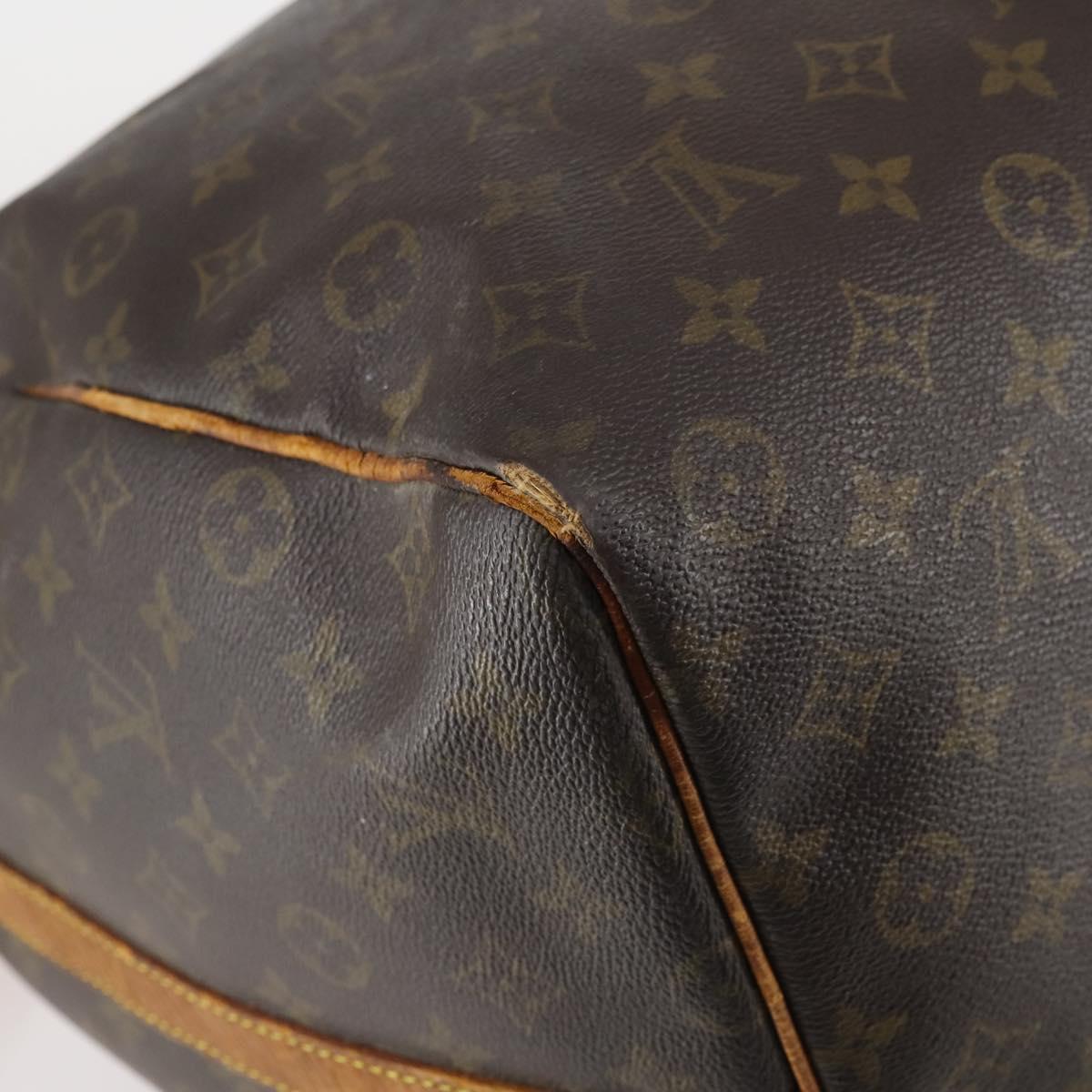 LOUIS VUITTON Monogram Keepall Bandouliere 60 Boston Bag M41412 LV Auth fm4855