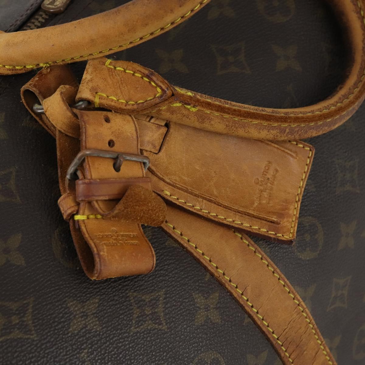 LOUIS VUITTON Monogram Keepall Bandouliere 60 Boston Bag M41412 LV Auth fm4855