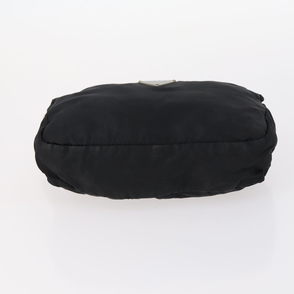 PRADA Pouch Nylon 4Set Black Brown Auth fm4859