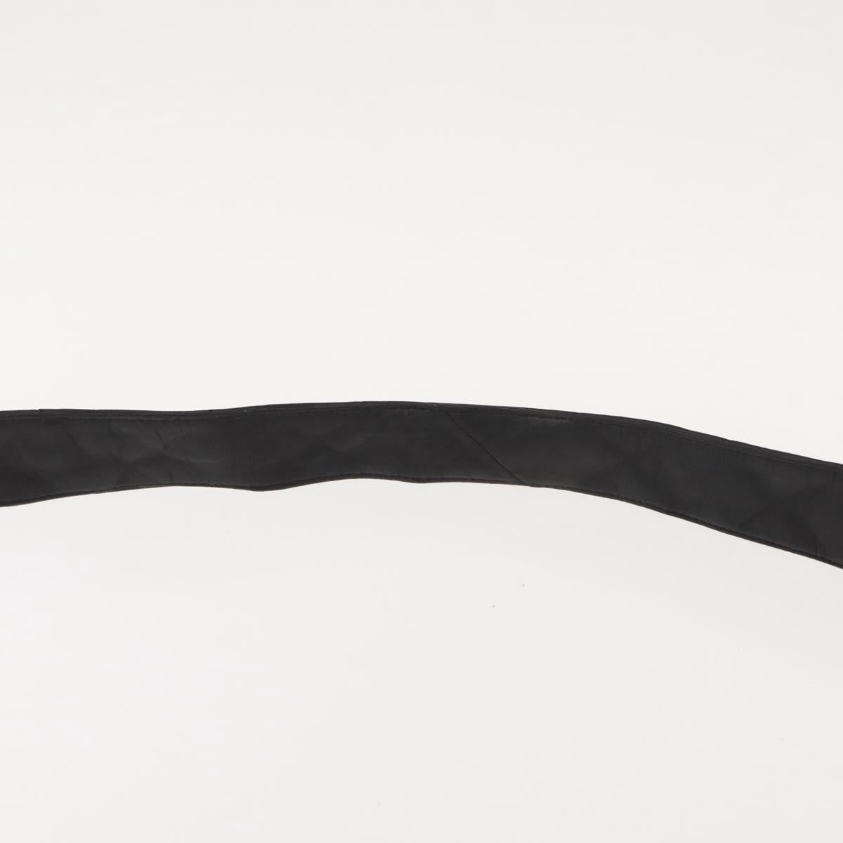 CHANEL Matelasse Shoulder Bag Lamb Skin Dark Brown Gold CC Auth fm4906