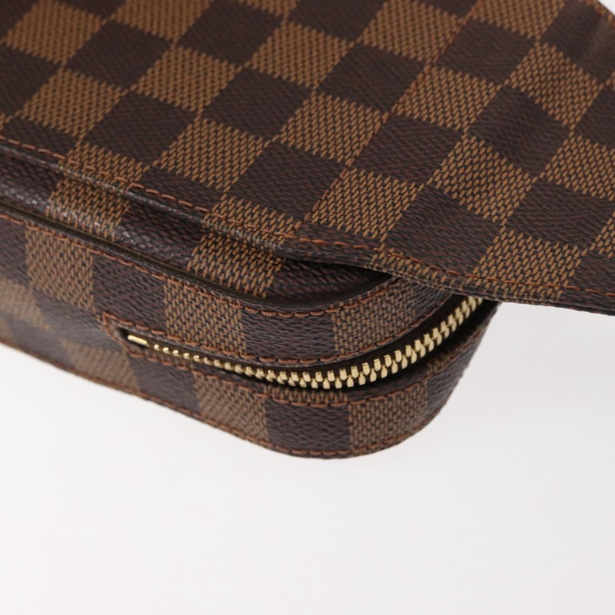 LOUIS VUITTON Damier Ebene Geronimos Shoulder Bag N51994 LV Auth fm4919V