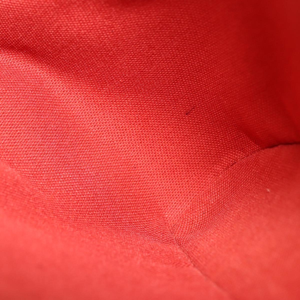 LOUIS VUITTON Damier Ebene Geronimos Shoulder Bag N51994 LV Auth fm4919V