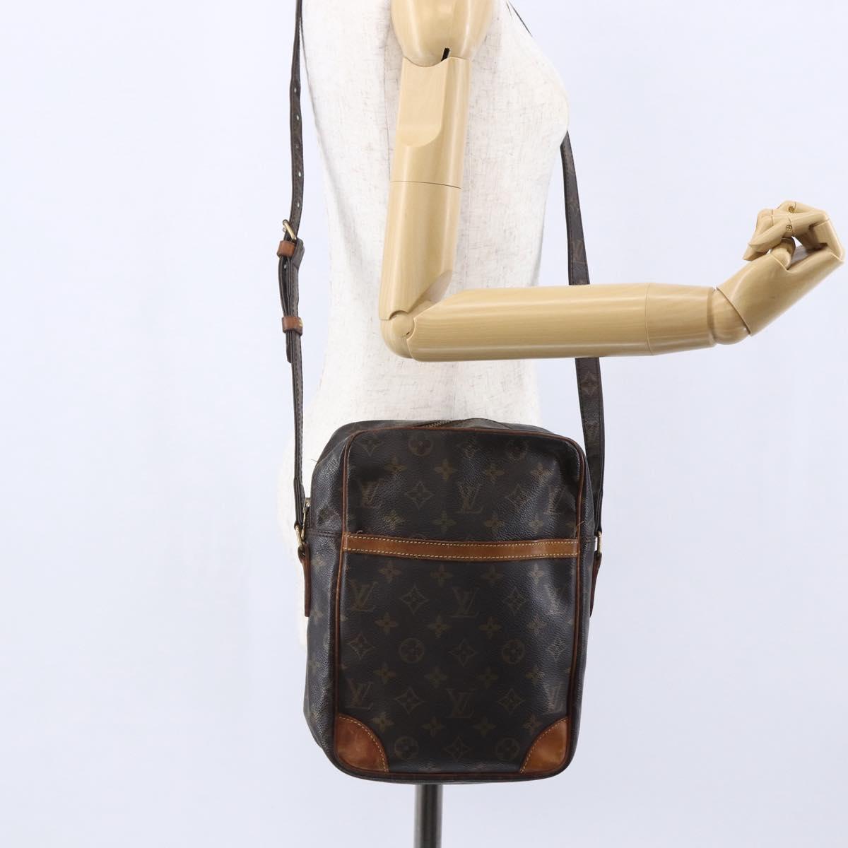 LOUIS VUITTON Monogram Danube MM Shoulder Bag M45264 LV Auth fm4922