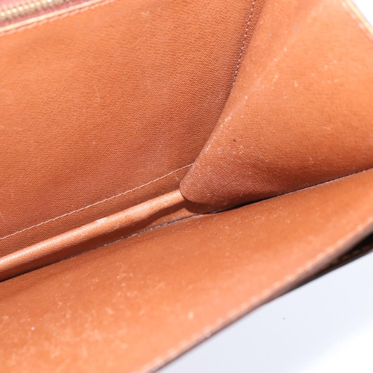 LOUIS VUITTON Epi Monceau 28 Hand Bag Brown M52123 LV Auth fm4929