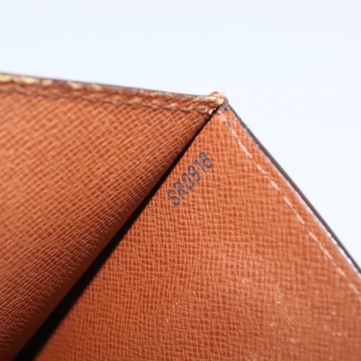 LOUIS VUITTON Epi Monceau 28 Hand Bag Brown M52123 LV Auth fm4929