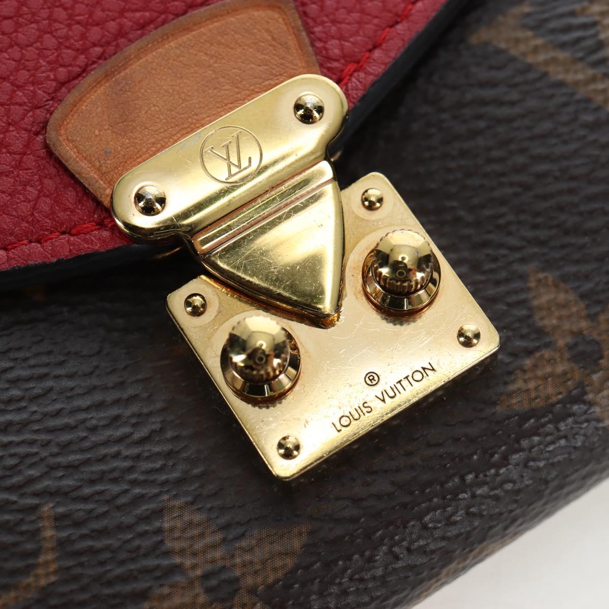 LOUIS VUITTON Monogram Noir Portefeuille Purse Compact Wallet M67478 Auth fm4941