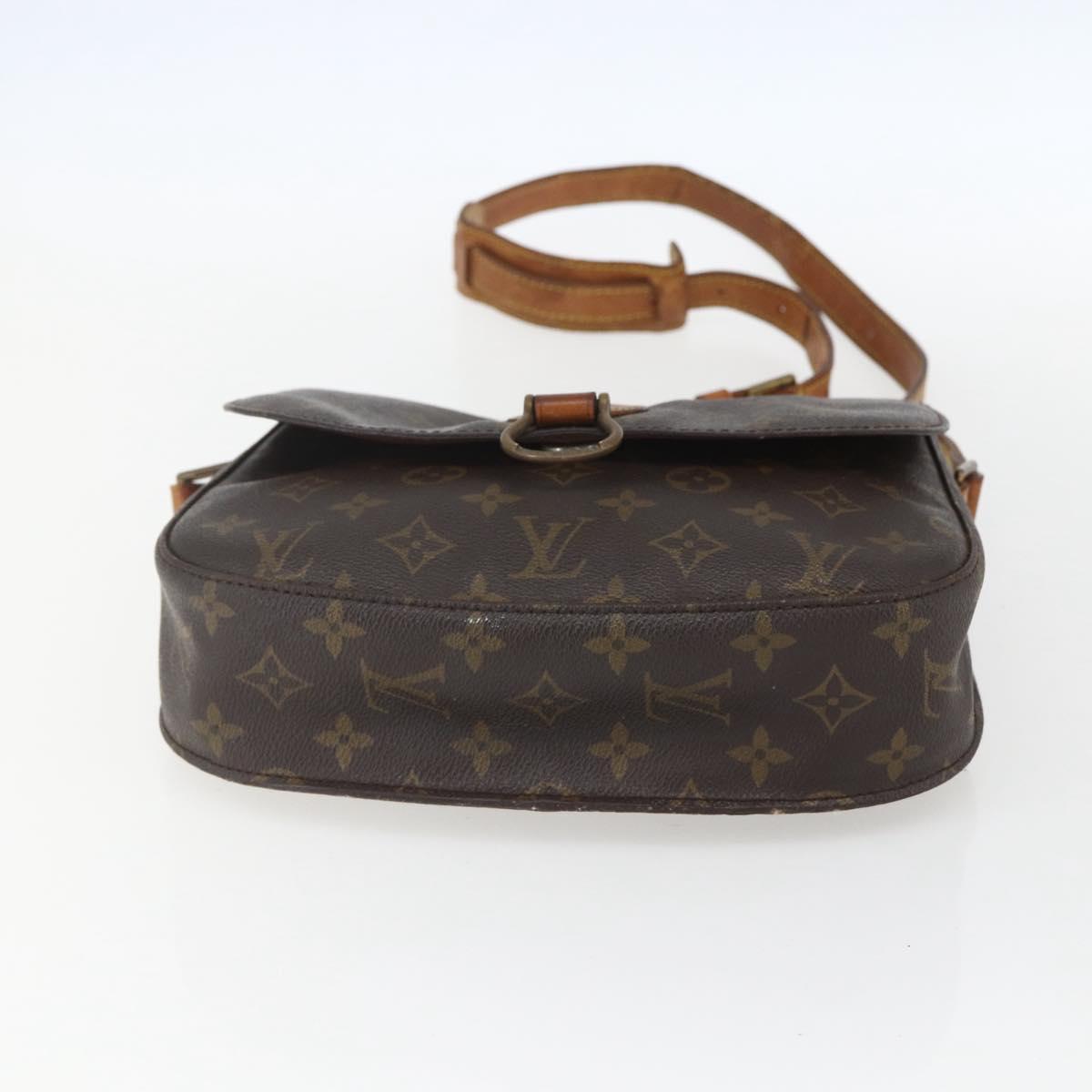 LOUIS VUITTON Monogram Saint Cloud GM Shoulder Bag M51242 LV Auth fm4946