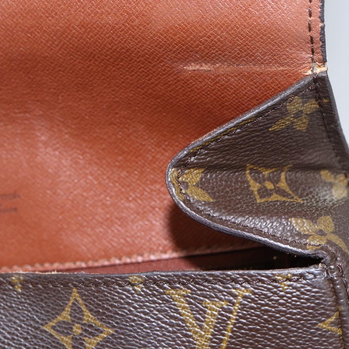 LOUIS VUITTON Monogram Saint Cloud GM Shoulder Bag M51242 LV Auth fm4946