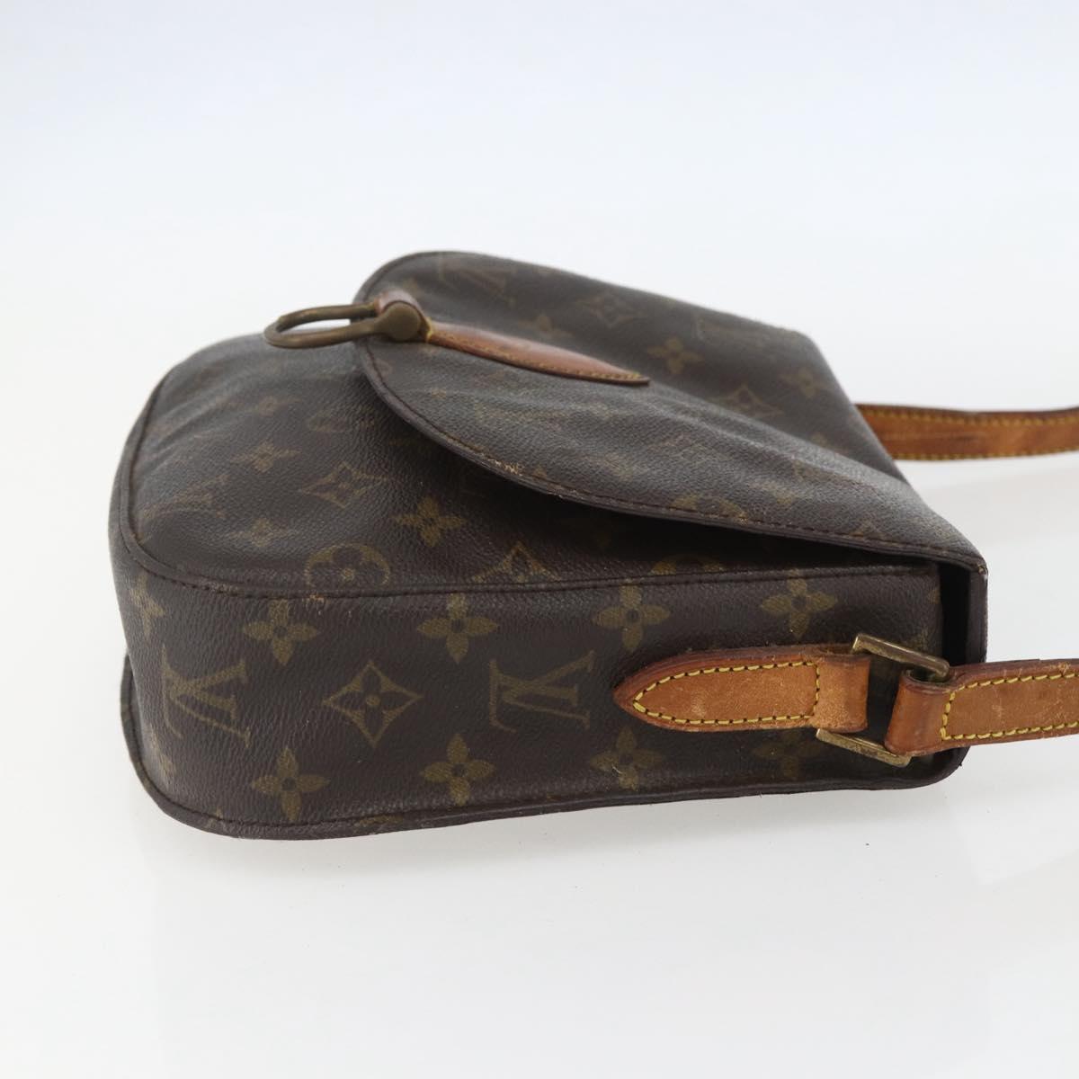 LOUIS VUITTON Monogram Saint Cloud GM Shoulder Bag M51242 LV Auth fm4946