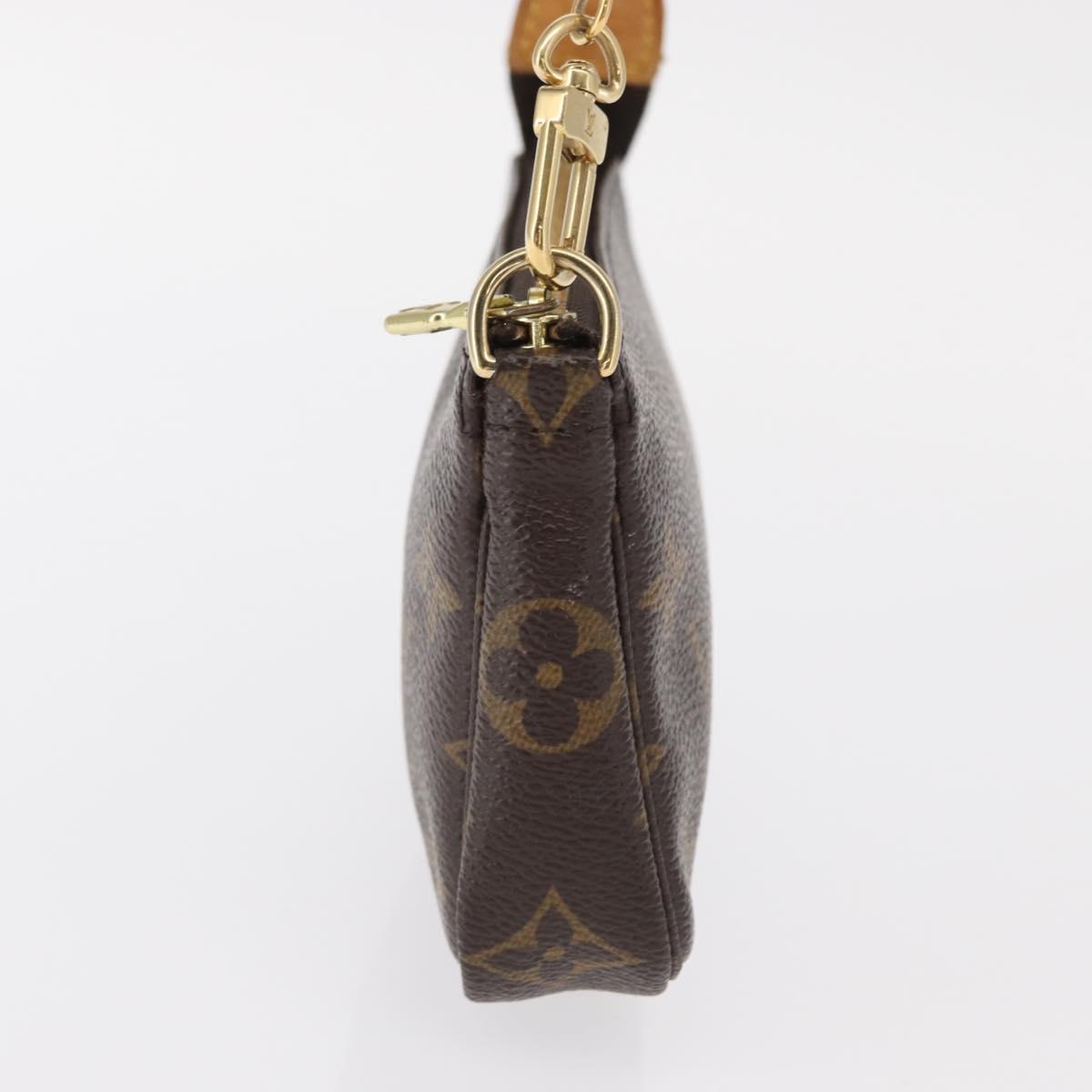 LOUIS VUITTON Monogram Mini Pochette Accessoires Pouch M58009 LV Auth fm4950