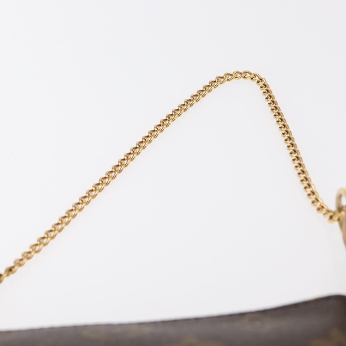 LOUIS VUITTON Monogram Mini Pochette Accessoires Pouch M58009 LV Auth fm4950