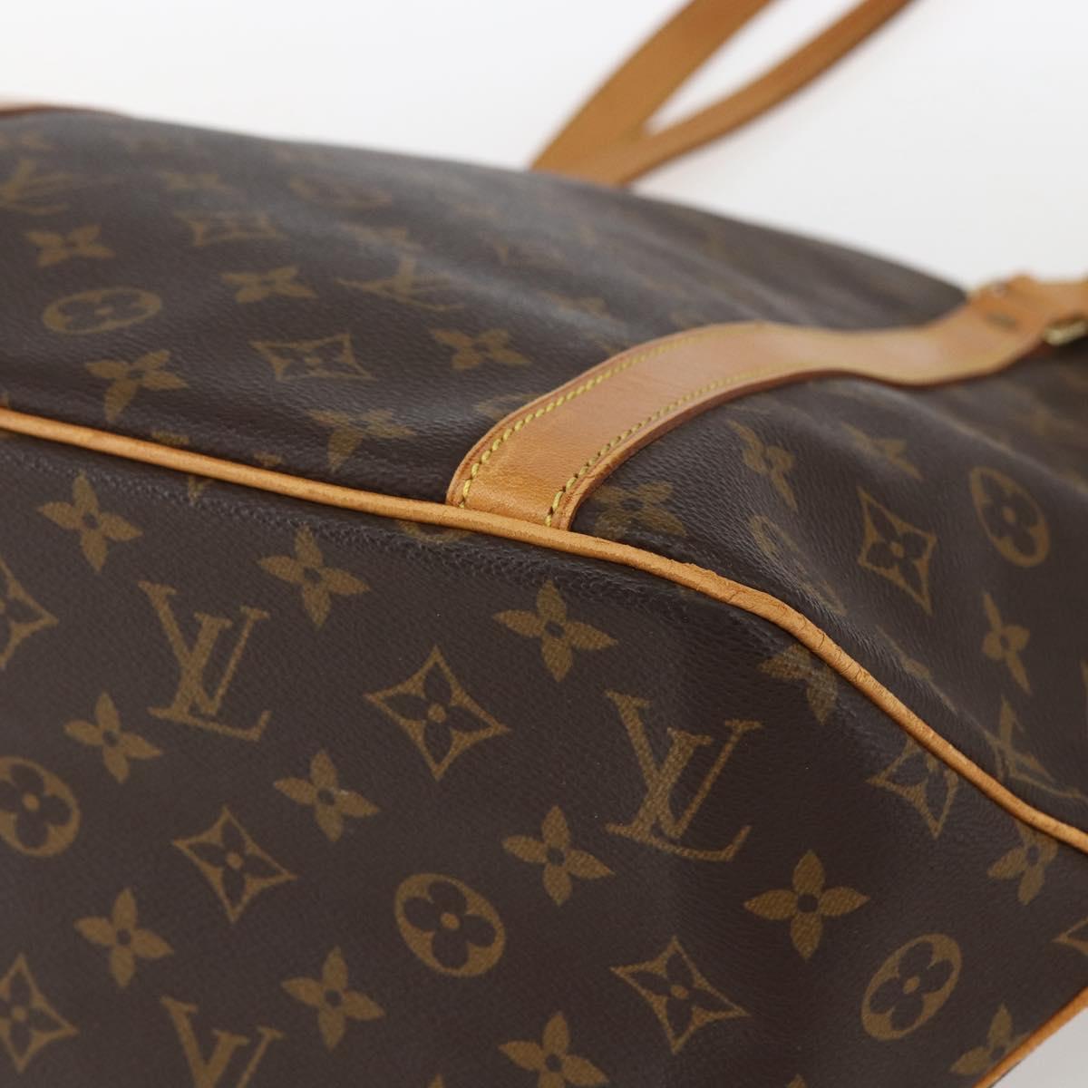 LOUIS VUITTON Monogram Sac Shopping Tote Bag M51108 LV Auth fm4961