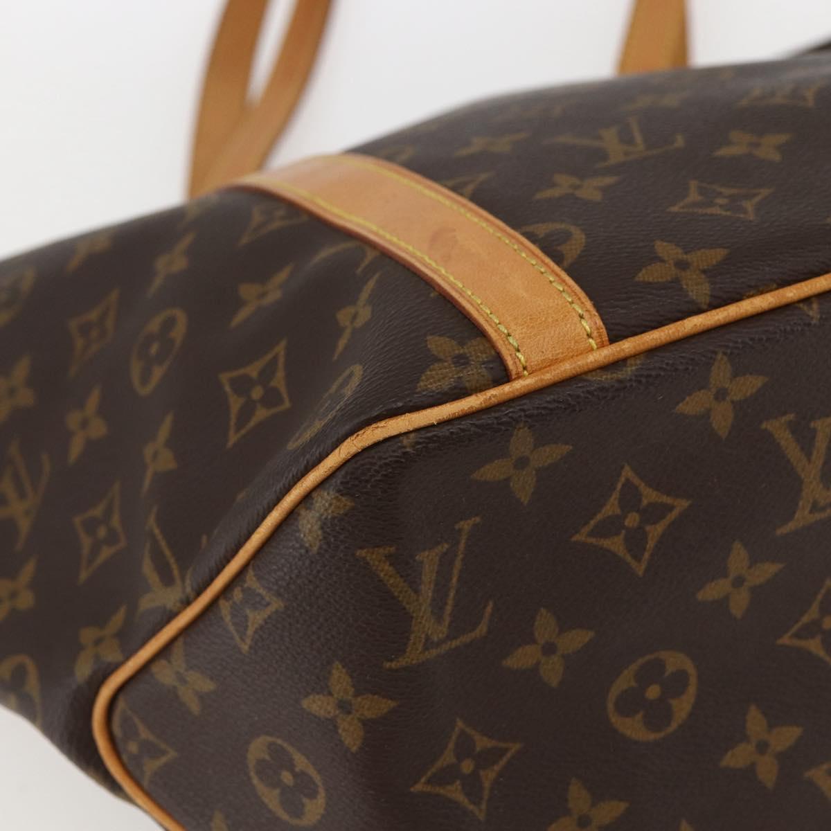 LOUIS VUITTON Monogram Sac Shopping Tote Bag M51108 LV Auth fm4961