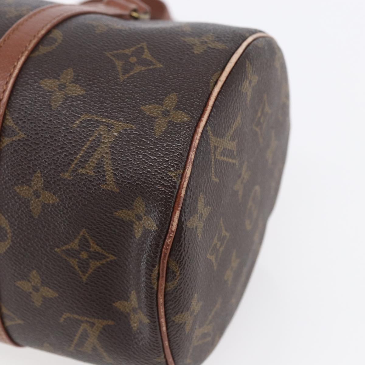 LOUIS VUITTON Monogram Papillon 30 Hand Bag M51385 LV Auth fm4964