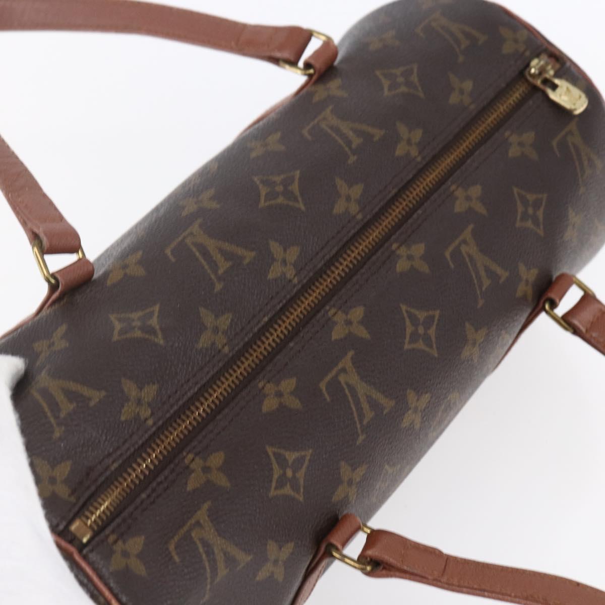 LOUIS VUITTON Monogram Papillon 30 Hand Bag M51385 LV Auth fm4964