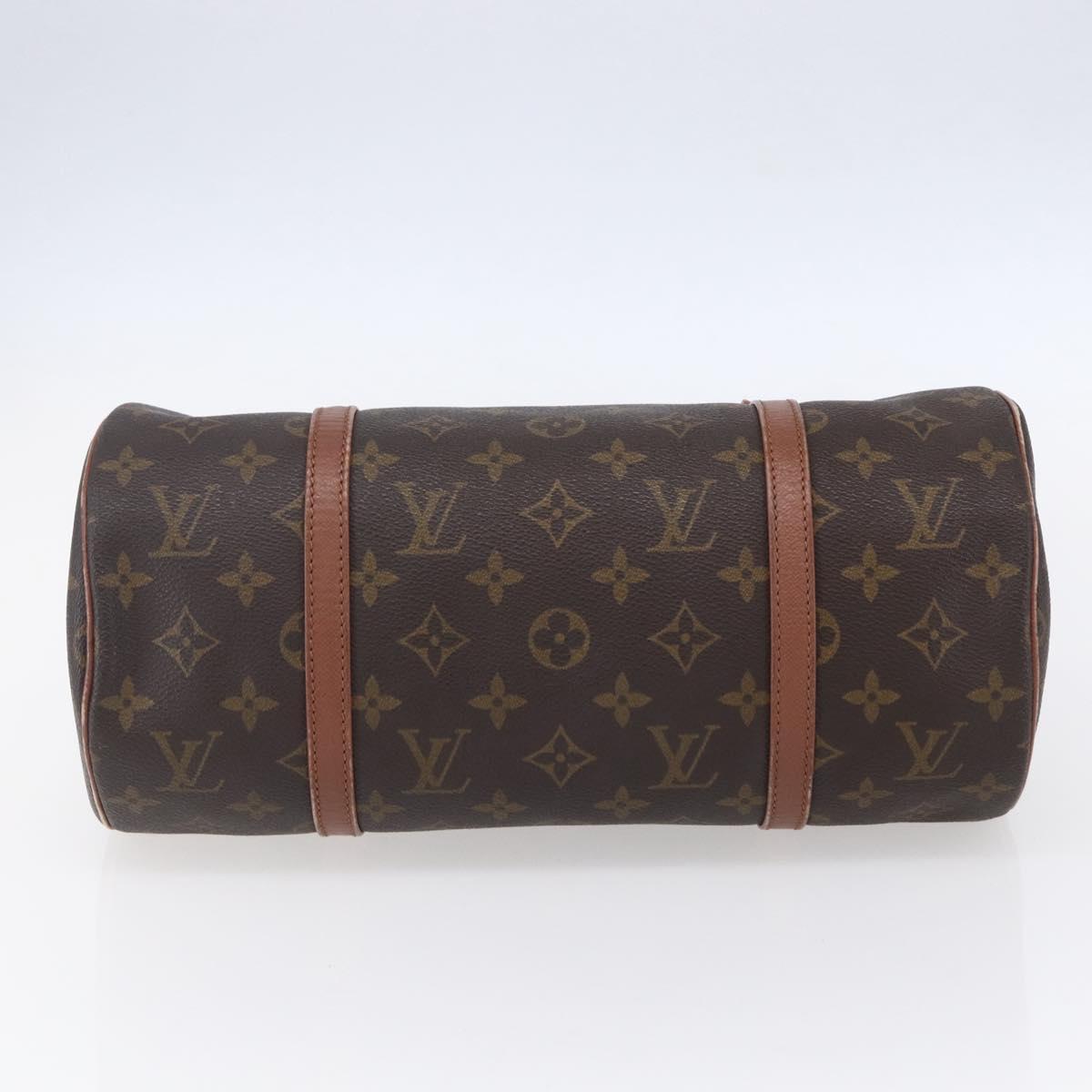 LOUIS VUITTON Monogram Papillon 30 Hand Bag M51385 LV Auth fm4964