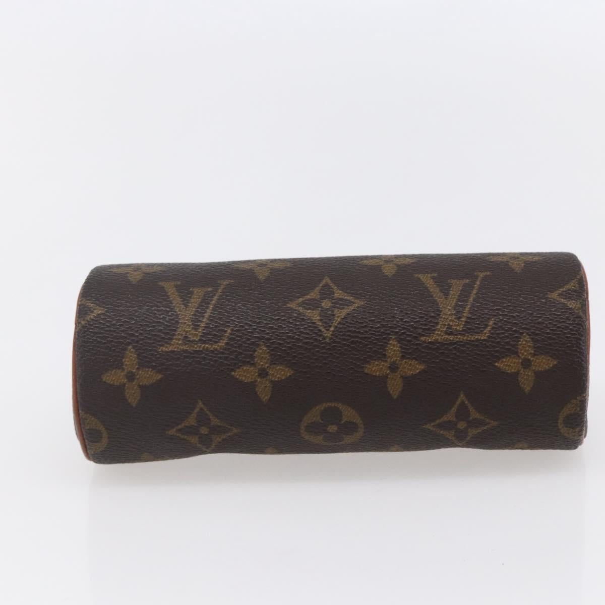 LOUIS VUITTON Monogram Papillon Pouch LV Auth fm4965