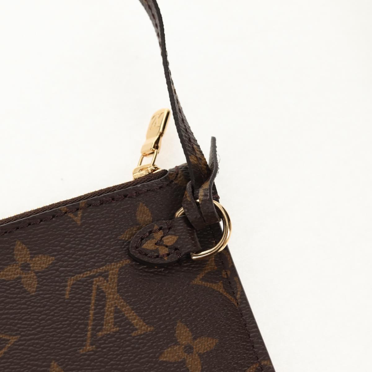 LOUIS VUITTON Monogram Teddy Neverfull MM Tote Bag Black M56960 LV Auth fm4970SM