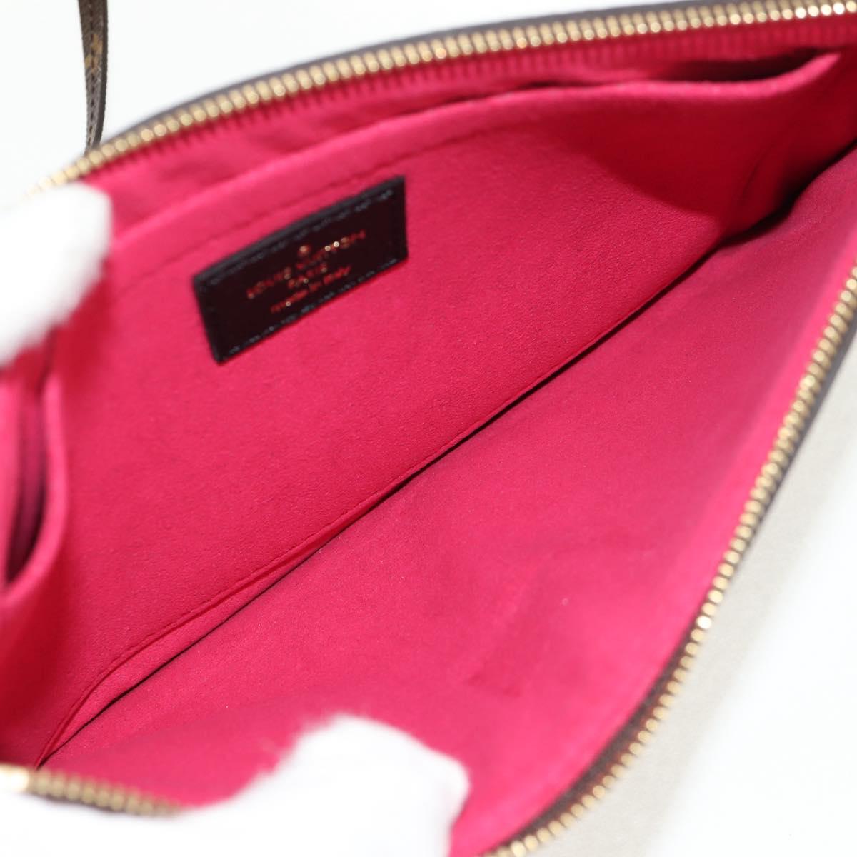 LOUIS VUITTON Monogram Teddy Neverfull MM Tote Bag Black M56960 LV Auth fm4970SM