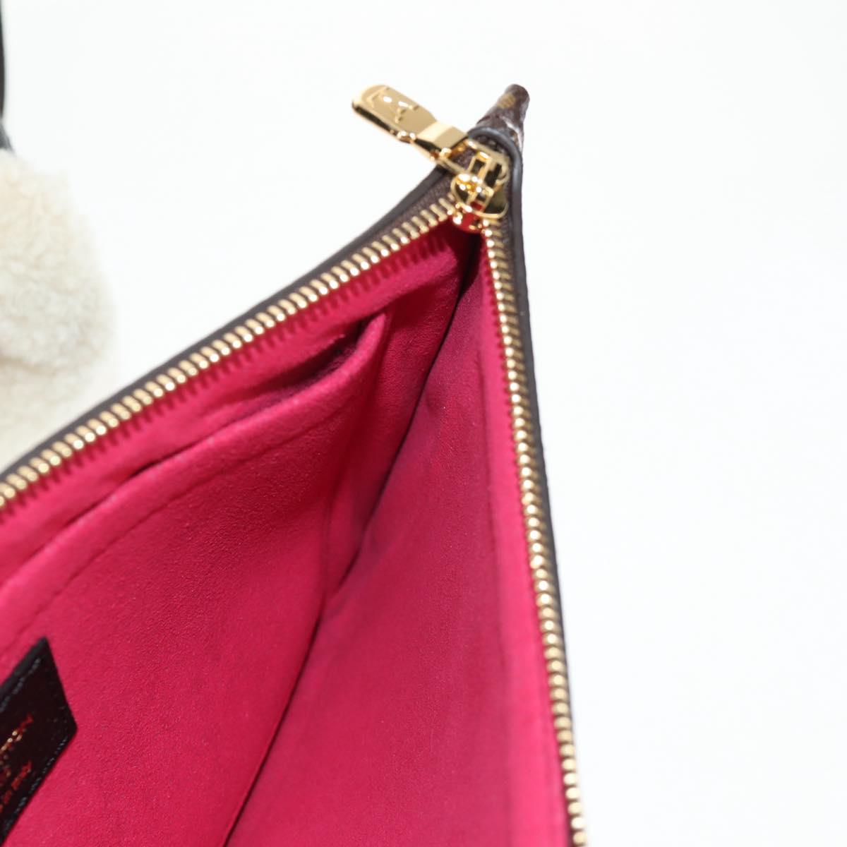 LOUIS VUITTON Monogram Teddy Neverfull MM Tote Bag Black M56960 LV Auth fm4970SM