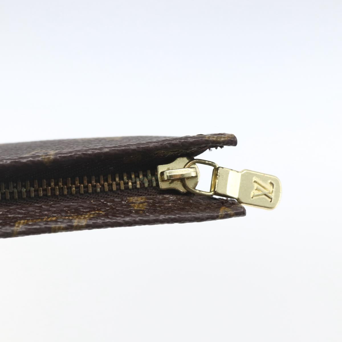 LOUIS VUITTON Monogram Bucket PM Accessory Pouch LV Auth fm5032