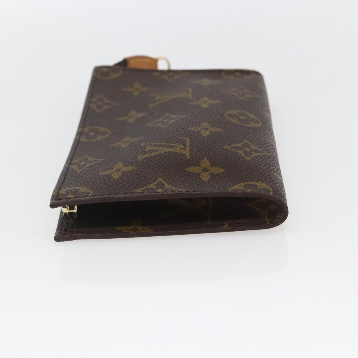 LOUIS VUITTON Monogram Bucket PM Accessory Pouch LV Auth fm5032