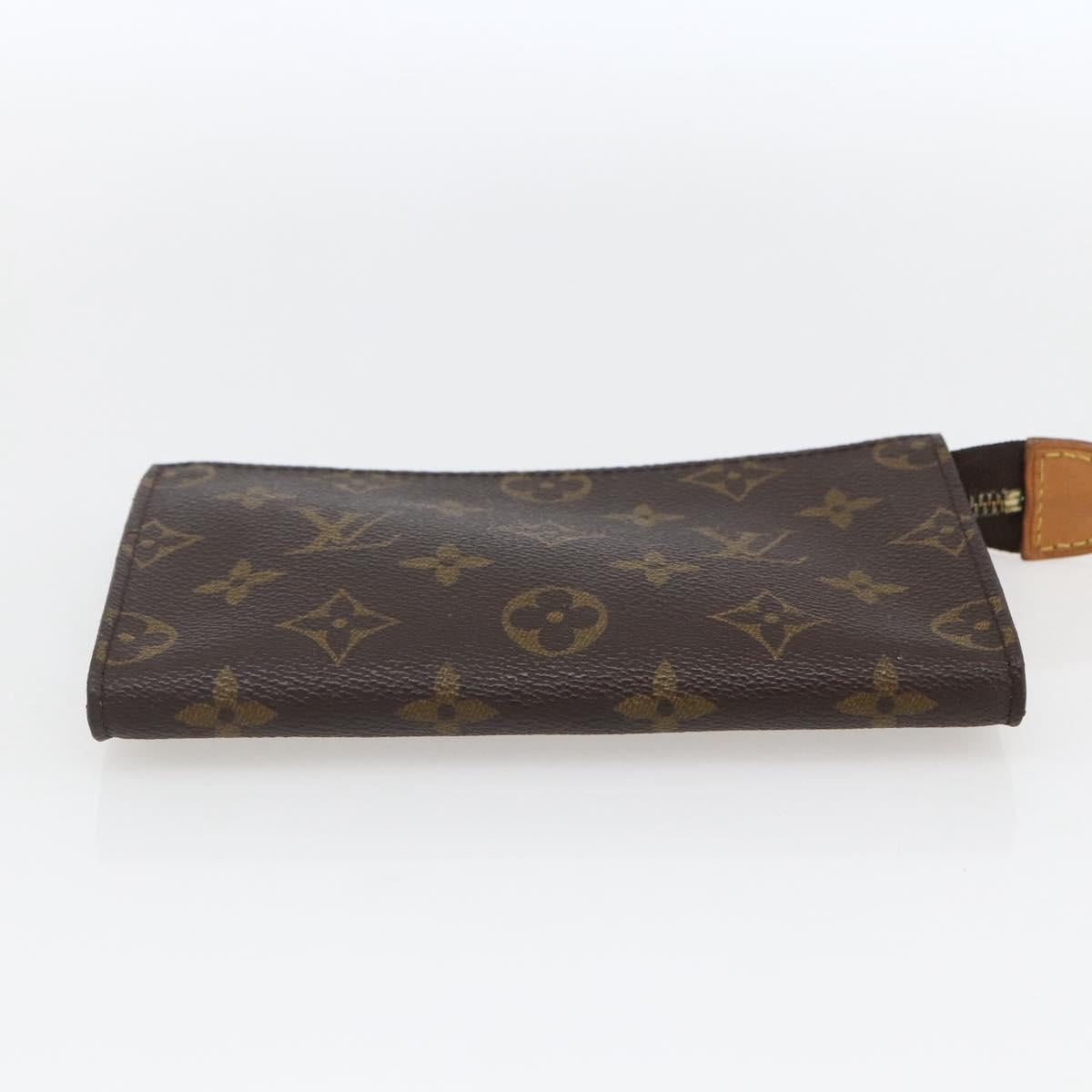 LOUIS VUITTON Monogram Bucket PM Accessory Pouch LV Auth fm5032