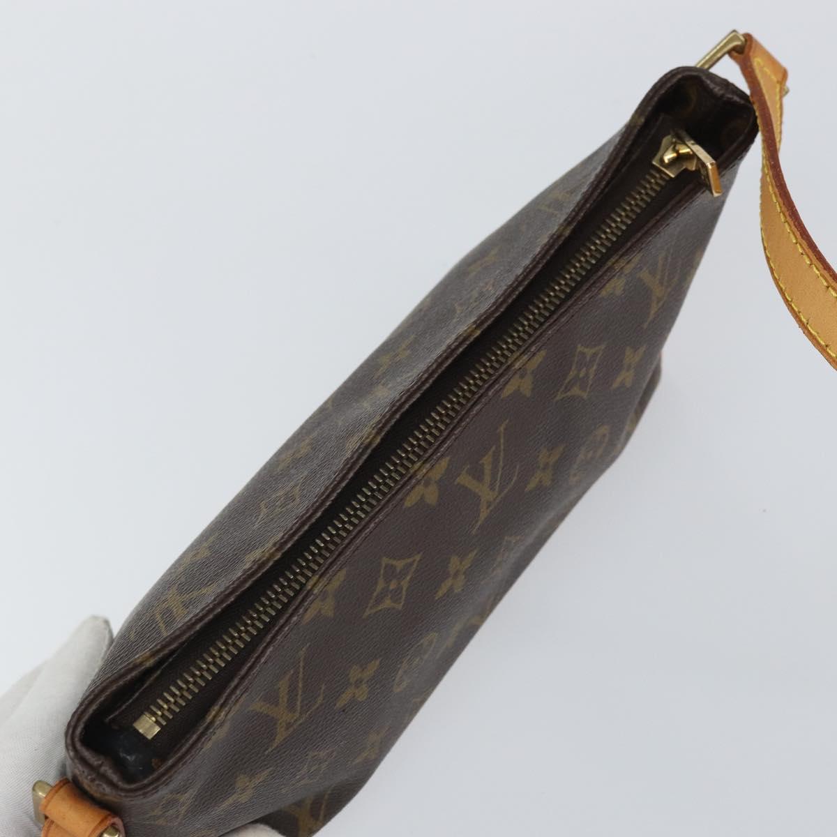 LOUIS VUITTON Monogram Trotteur Shoulder Bag M51240 LV Auth fm5038