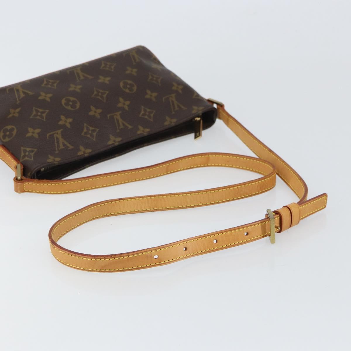 LOUIS VUITTON Monogram Trotteur Shoulder Bag M51240 LV Auth fm5038